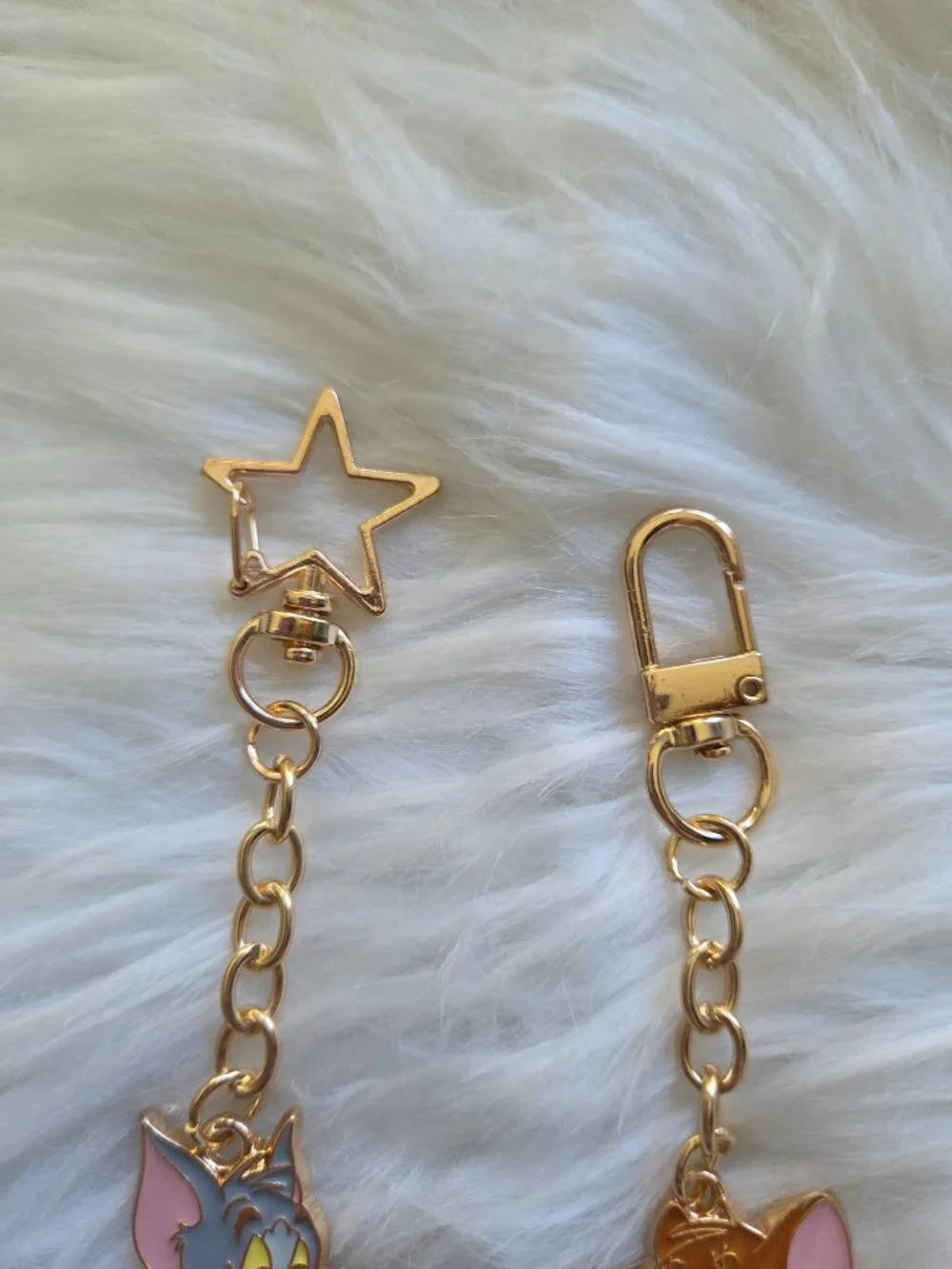 Tom & Jerry Keychain Set